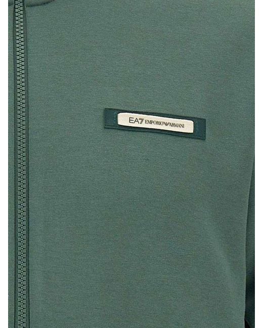 EA7 Green Sweatshirt for men