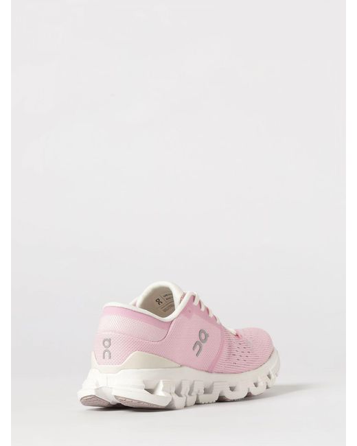 On Shoes Pink On Cloud X 4 Mesh Sneakers