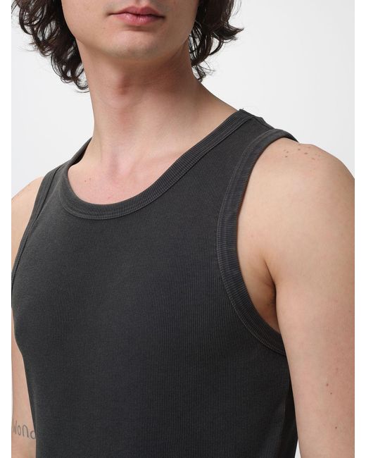 Entire studios Black Cotton T-Shirt for men