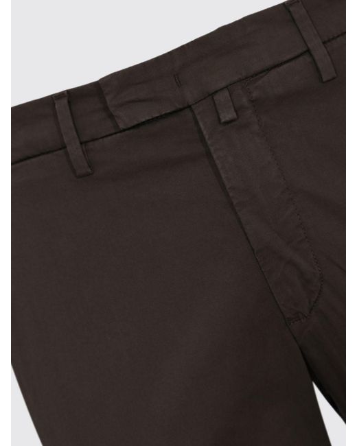Briglia 1949 Gray Stretch Cotton Chino Trousers for men