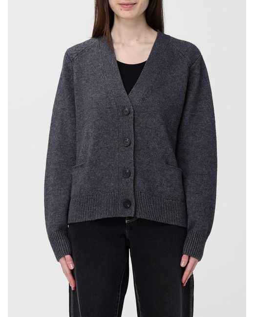Isabel Marant Blue Wool And Cashmere Cardigan