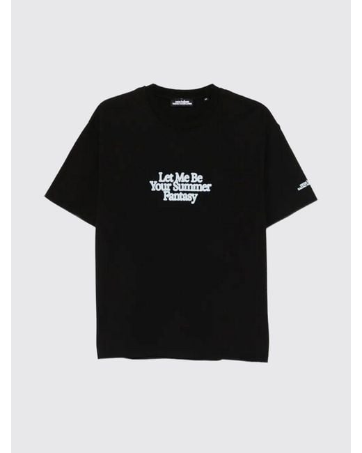 Carne Bollente Black Printed Organic Cotton T-Shirt for men