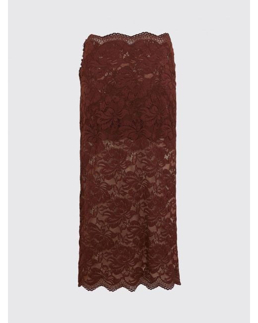 Rabanne Brown Skirt