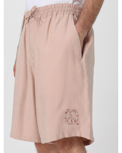 Emporio Armani Pink Short for men