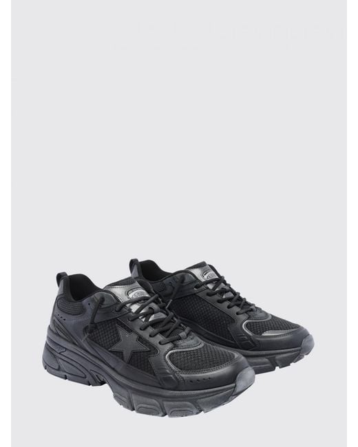 Golden Goose Deluxe Brand Black Lightstar Low-Top Sneakers for men