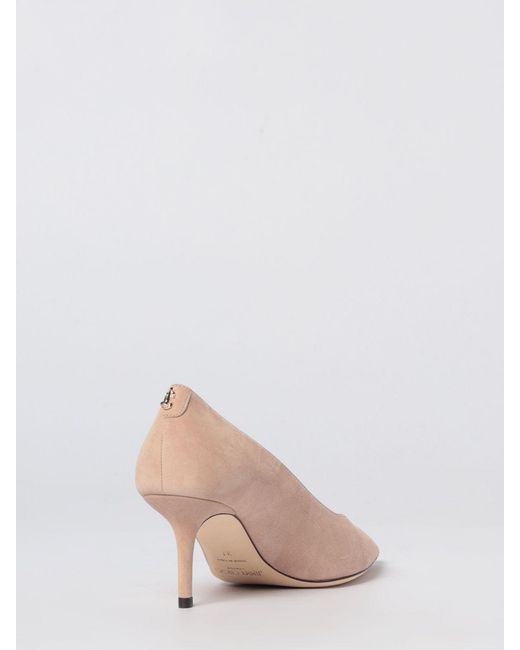 Jimmy Choo Pink Love Suede Pumps