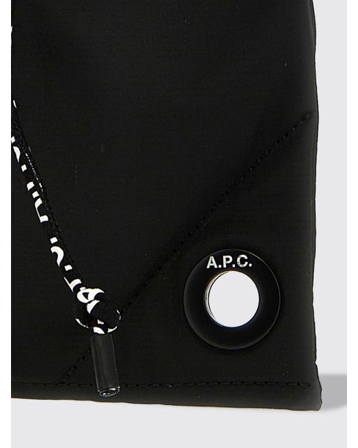 A.P.C. Black Shoulder Bag for men