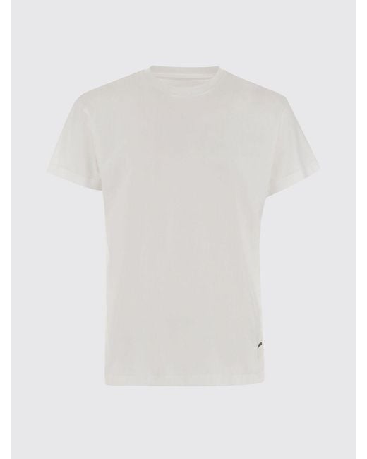 Jil Sander Black Basic Cotton T-Shirt for men