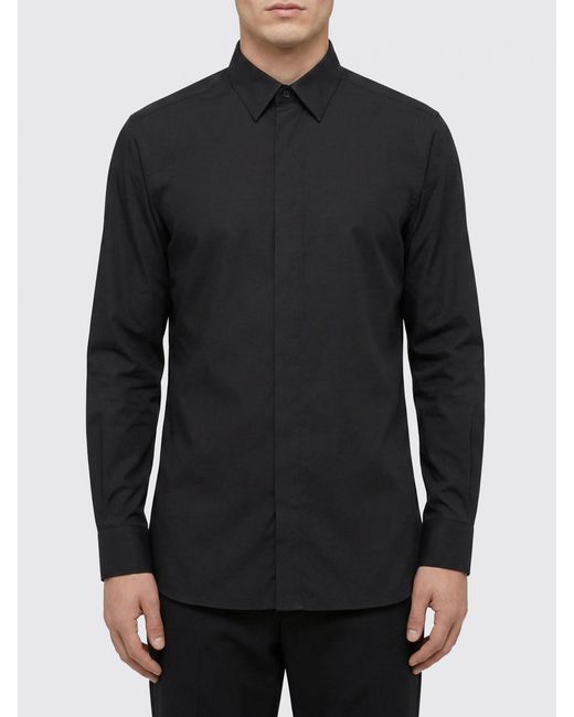 Tom Ford Black Classic Silk Blend Shirt for men