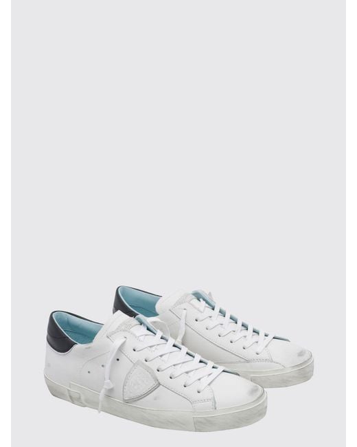 Philippe Model White Sneakers for men