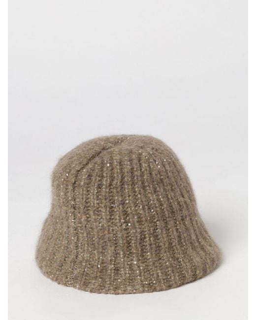 Brunello Cucinelli Brown Hat