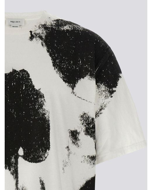 Alexander McQueen Black T-Shirt for men