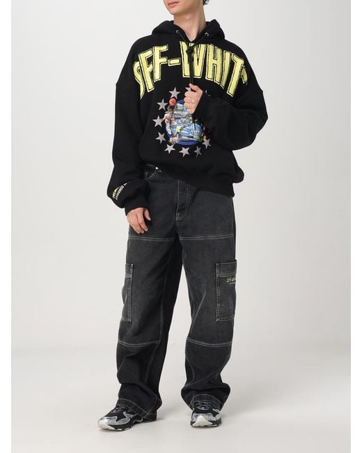 Off-White c/o Virgil Abloh Black Jeans for men