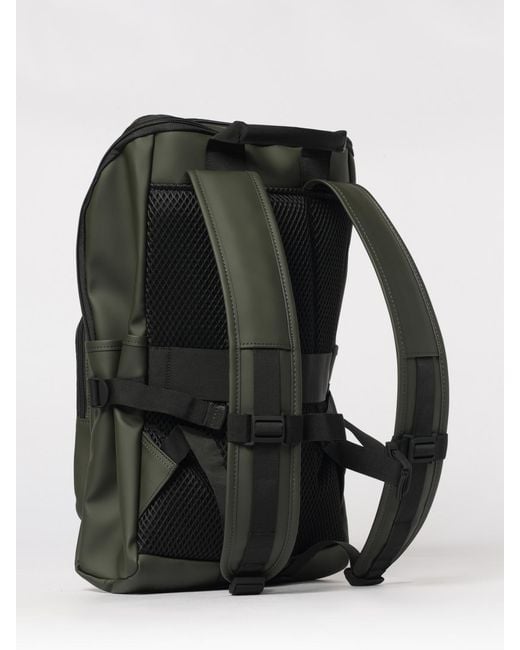 Rains Green Texel Cargo Backpack for men