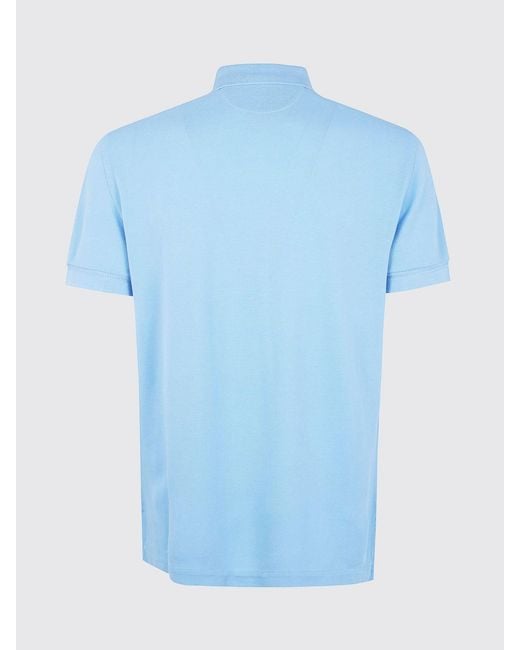 Tom Ford Blue Basic Cotton Polo Shirt for men