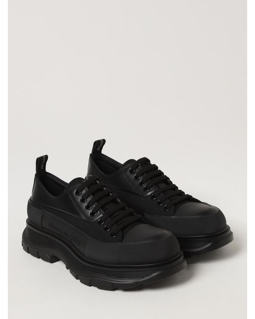 McQueen Black Trainers for men