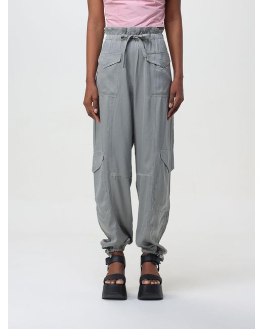 Pantalón Ganni de color Gray