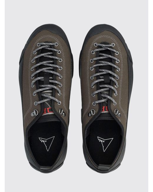 Roa Blue Tuff Cotton Canvas And Rubber Sneakers for men