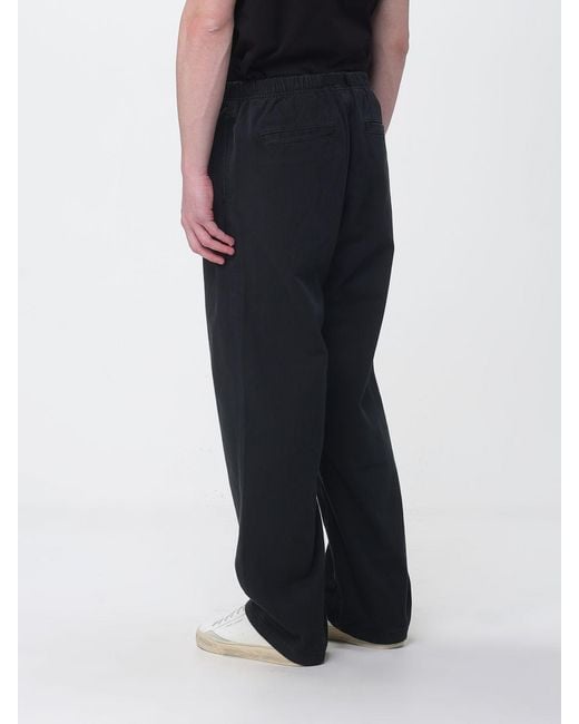 Gramicci Black Cotton Trousers for men