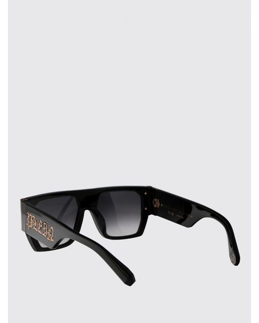 Philipp Plein Black Sunglasses for men
