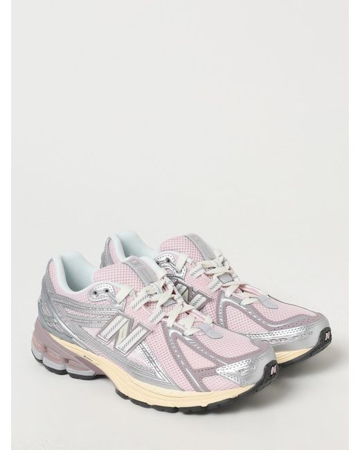 New Balance White 1906R Pinksilver Running Shoe