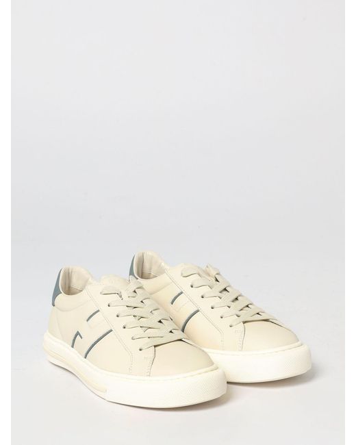 Hogan Natural H691 Leather Sneakers for men