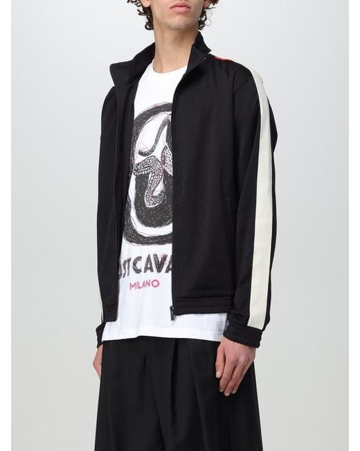 Just Cavalli Blue Sweatshirt for men
