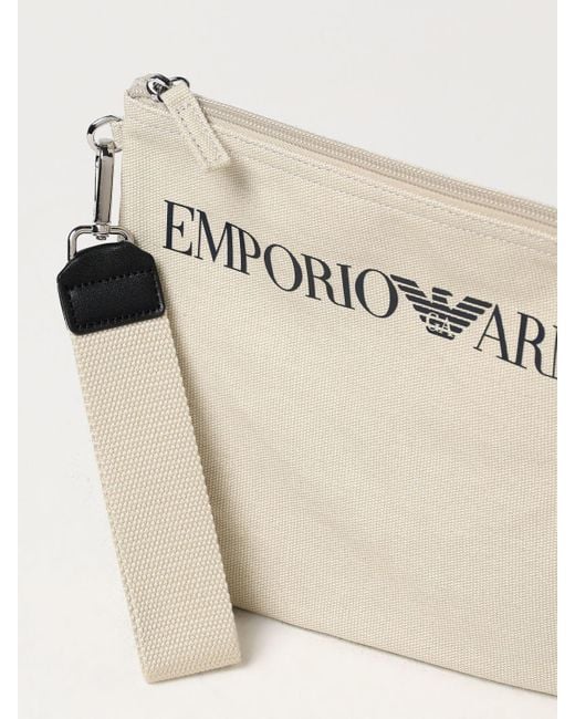 Emporio Armani Natural Briefcase for men