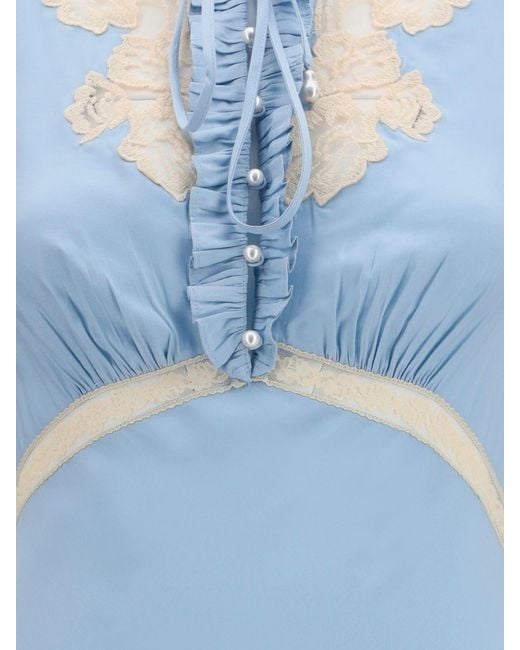 Self-Portrait Blue Dress