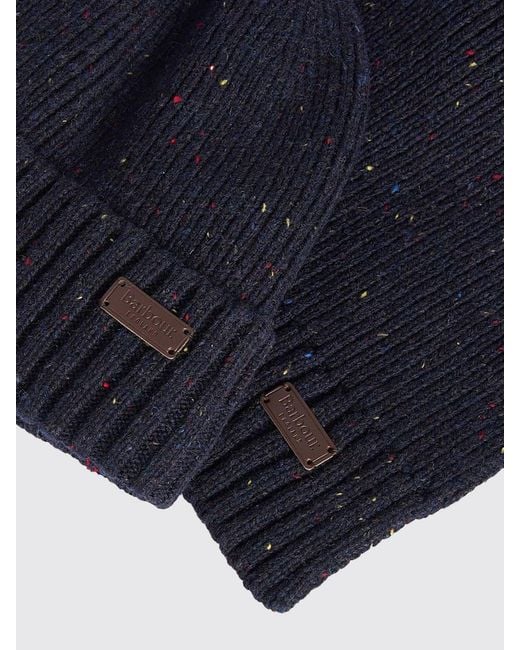 Barbour Blue Hat for men