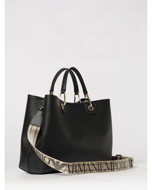 Emporio Armani Black Shoulder Bag