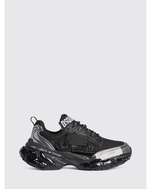 DSquared² Black Shoes for men