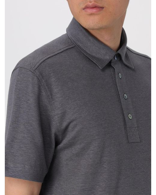 Camiseta Zegna de hombre de color Gray