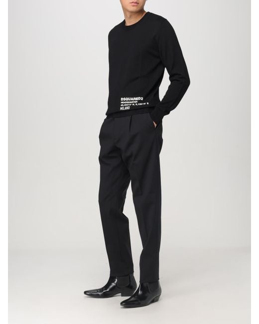 DSquared² Black Sweater for men