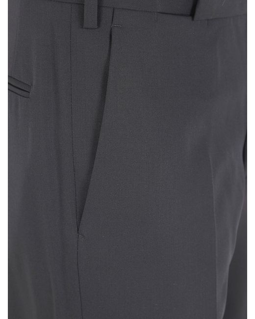 Lardini Blue Tailored Trousers for men