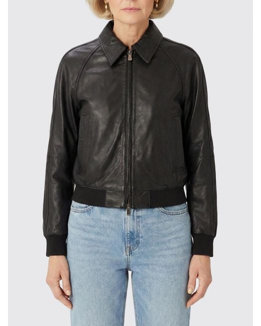 Pinko Black Leather Jacket