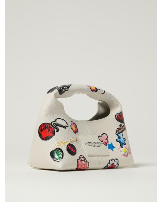 Borsa The Sack Bag di Marc Jacobs in White