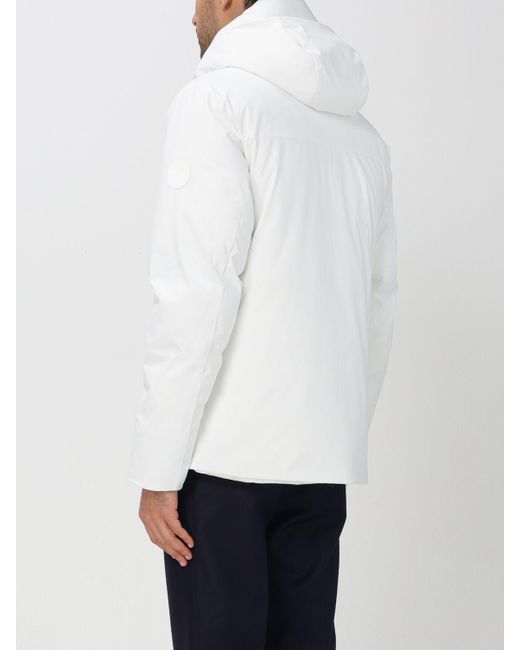 Save The Duck White Jacket for men