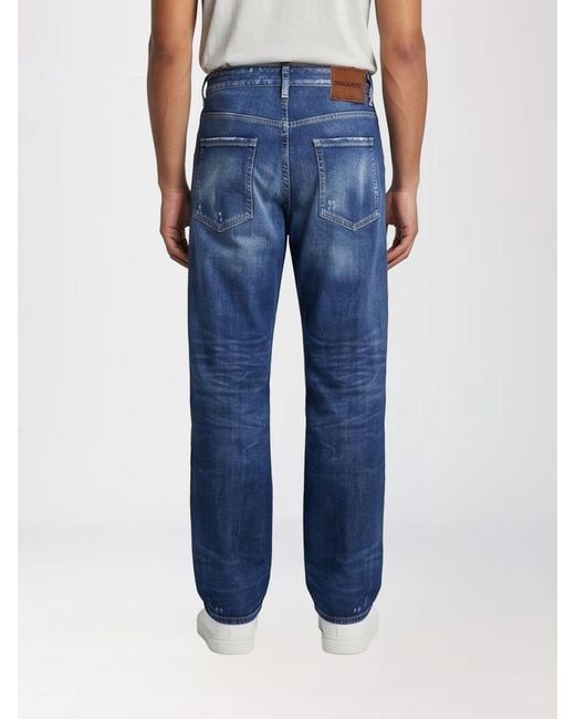 DSquared² Blue Pants for men