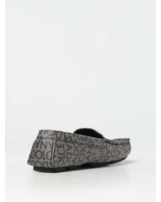 Dolce & Gabbana Gray Loafers for men