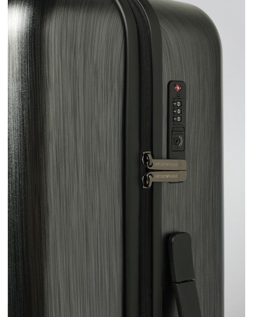 Emporio Armani Black Travel Bag for men