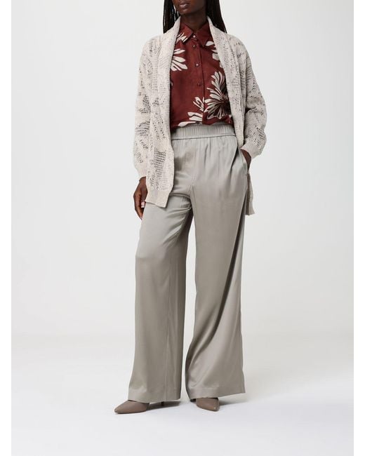 Brunello Cucinelli Multicolor Silk Jogging Trousers