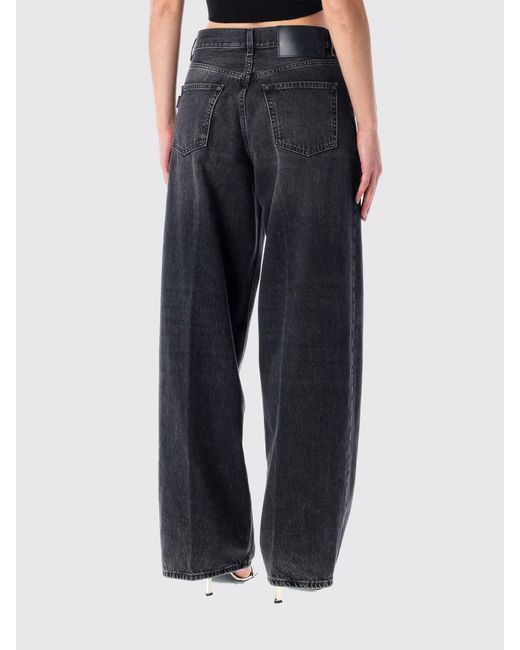 Jeans Anchos De Haikure de color Blue