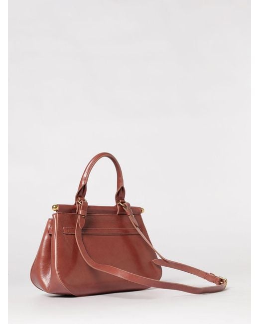 Antonio Marras Pink Tumbled Leather Handbag