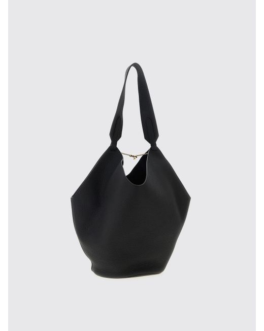 Khaite Black Shoulder Bag