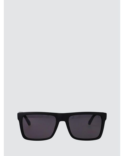 Calvin Klein White Acetate Aviator Sunglasses With Monogram for men