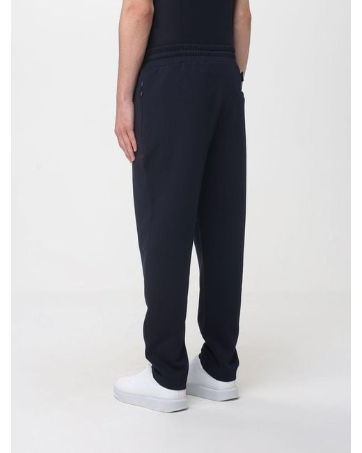 Peuterey Blue Cotton Blend Jogging Pants for men