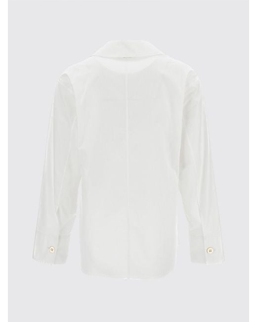 Max Mara White Max Mara Cotton Shirt