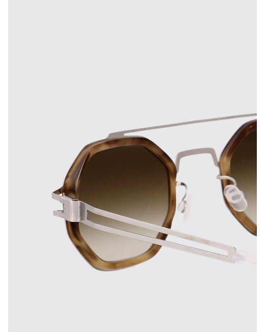 Mykita White Arturo 370 Acetate And Steel Sunglasses for men