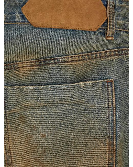 Jacquemus Green Berger De-Nîmes Used Denim Jeans for men